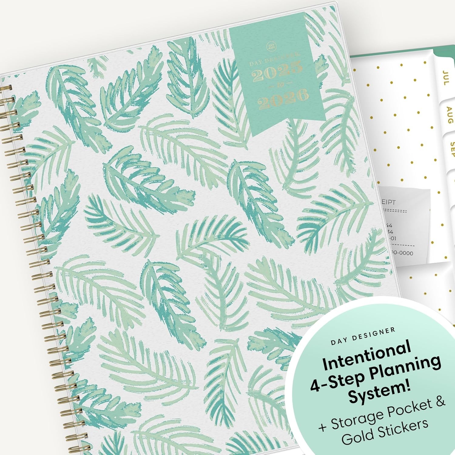 Blue Sky 2025-2026 Academic Planner Weekly Monthly Calendar 8.5″x11″ Palms USA