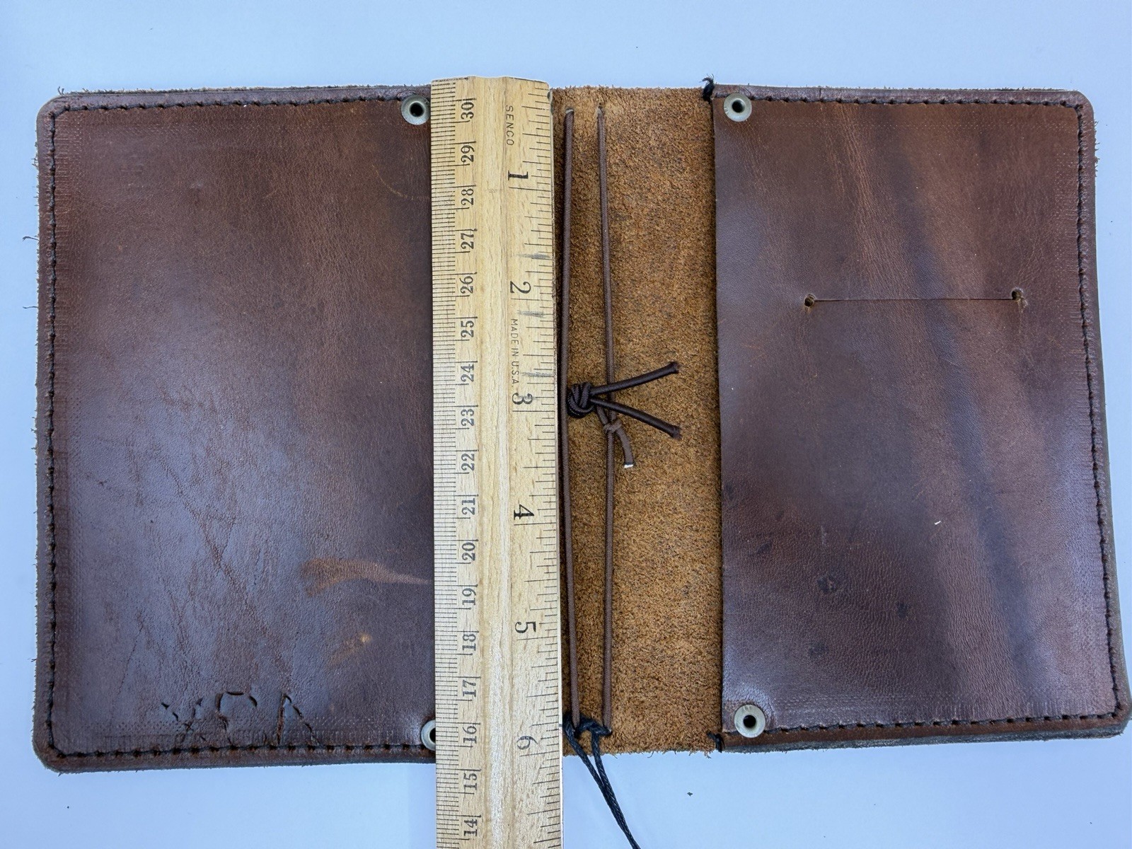 Zenkraft Handmade Leather Traveler’s Notebook Cover For 4×6 Notebooks Brown TN
