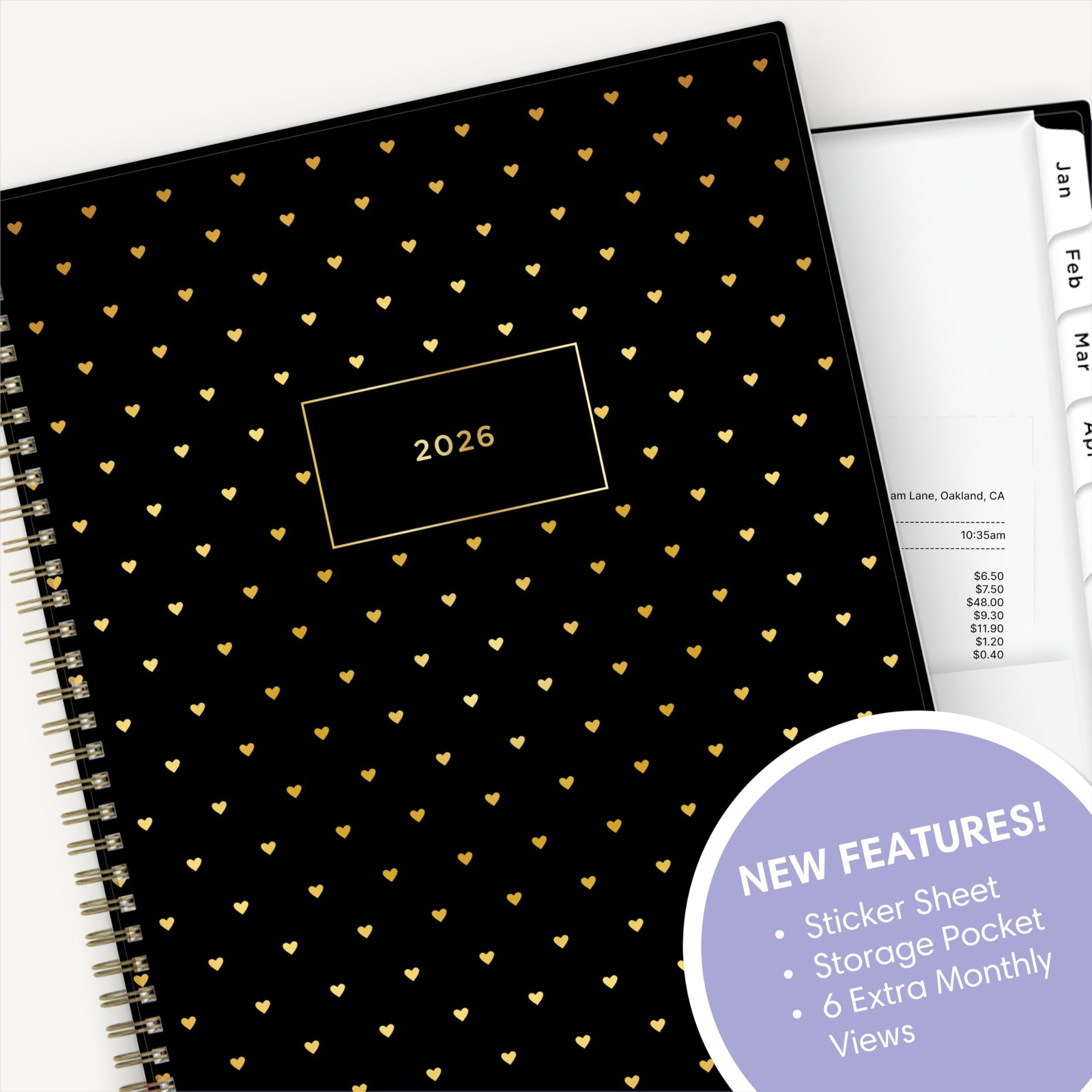 Ashley G 2026 Weekly and Monthly Planner Calendar, January 2026 – December 20…