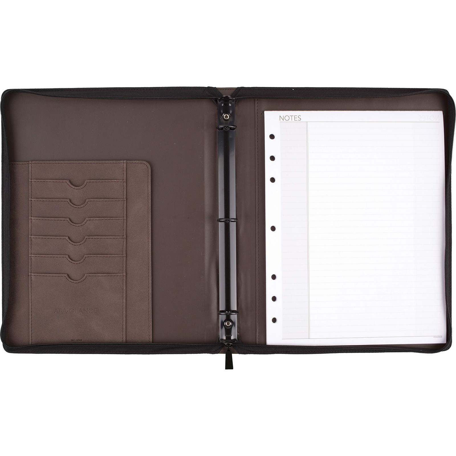 Day Runner Undated Harrison Leather Day Planner, 8-1/2-x-11-inch (307-0304), …