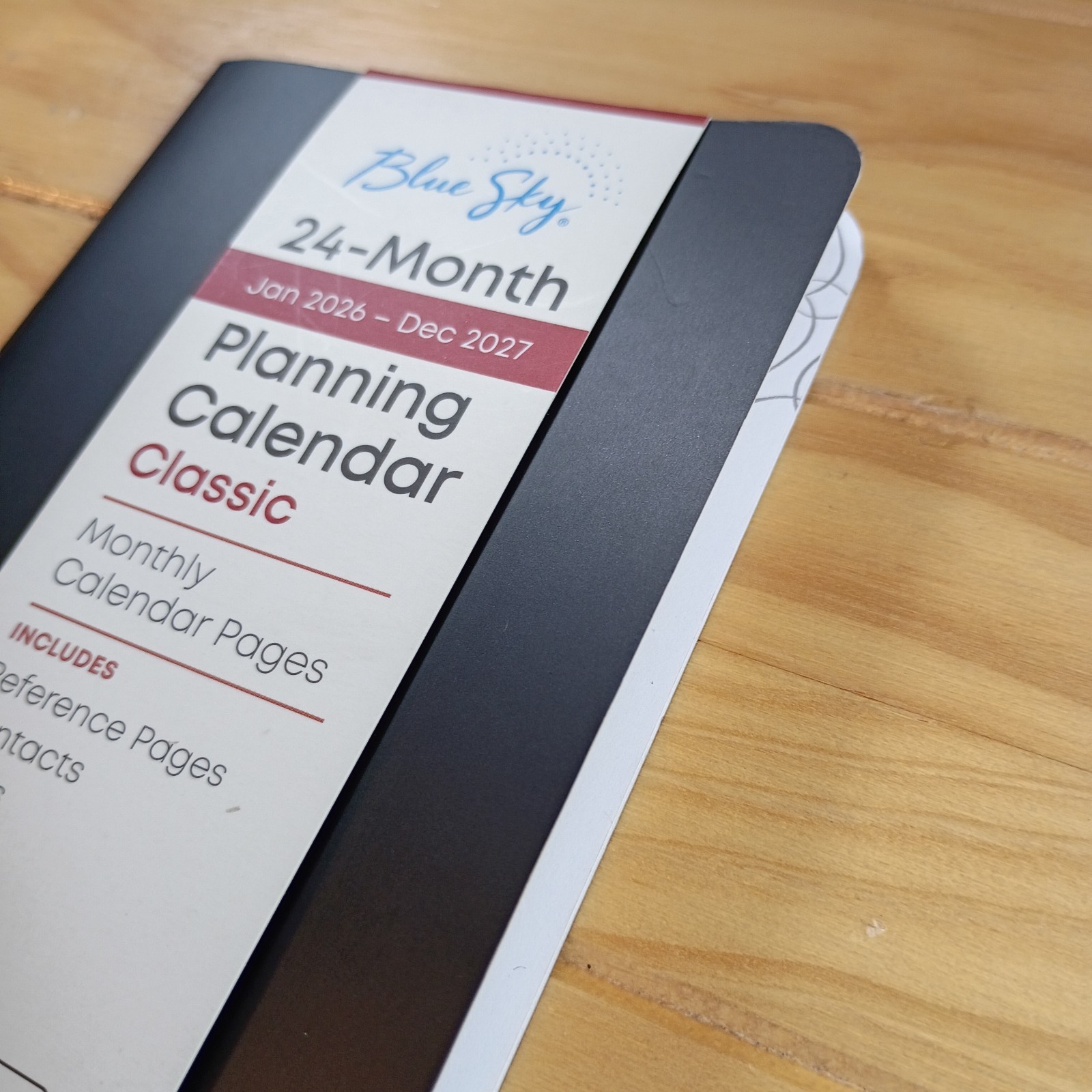 Blue Sky 24 Month Jan 2026- Dec 2027 Planning Calendar Classic Pocket Size New