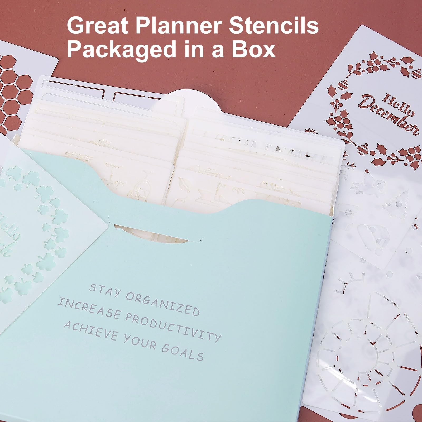 36 PCS Planner Stencils,Plastic Bullet Journals Stencils Journaling Supplies …