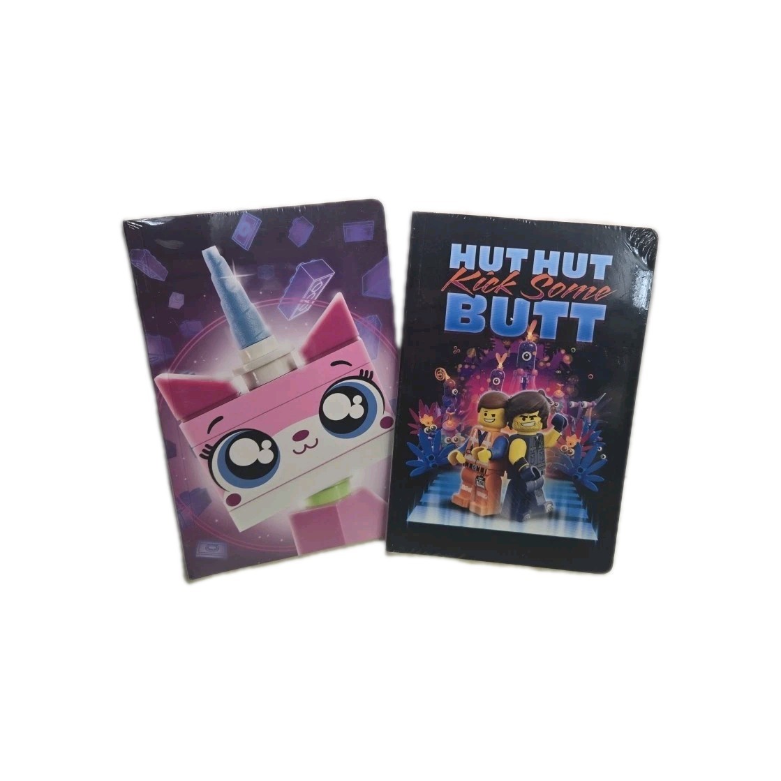 2 New Lego The MovieNotebooks -Unikitty & The LEGO Movie 2 the Galactic Duo