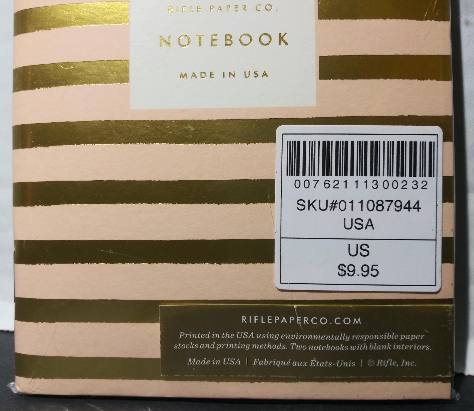 Rifle Paper Co Jungle Pocket Notebooks Set 2 Slim Journals 5.5″ Colorful