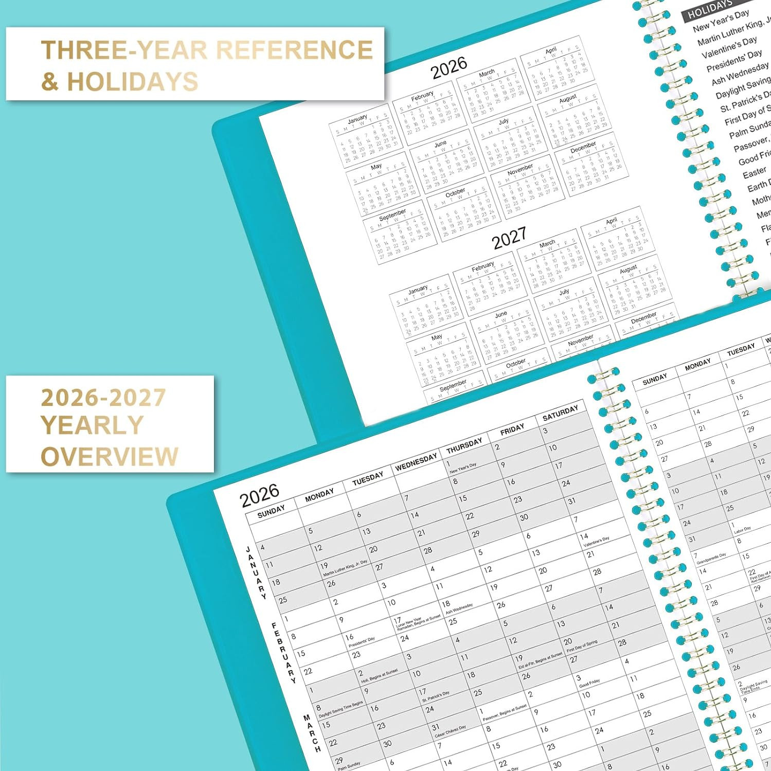 Planner 2026-2027 – 2026-2027 Monthly Planner from Jul. 2026 – Dec. 2027