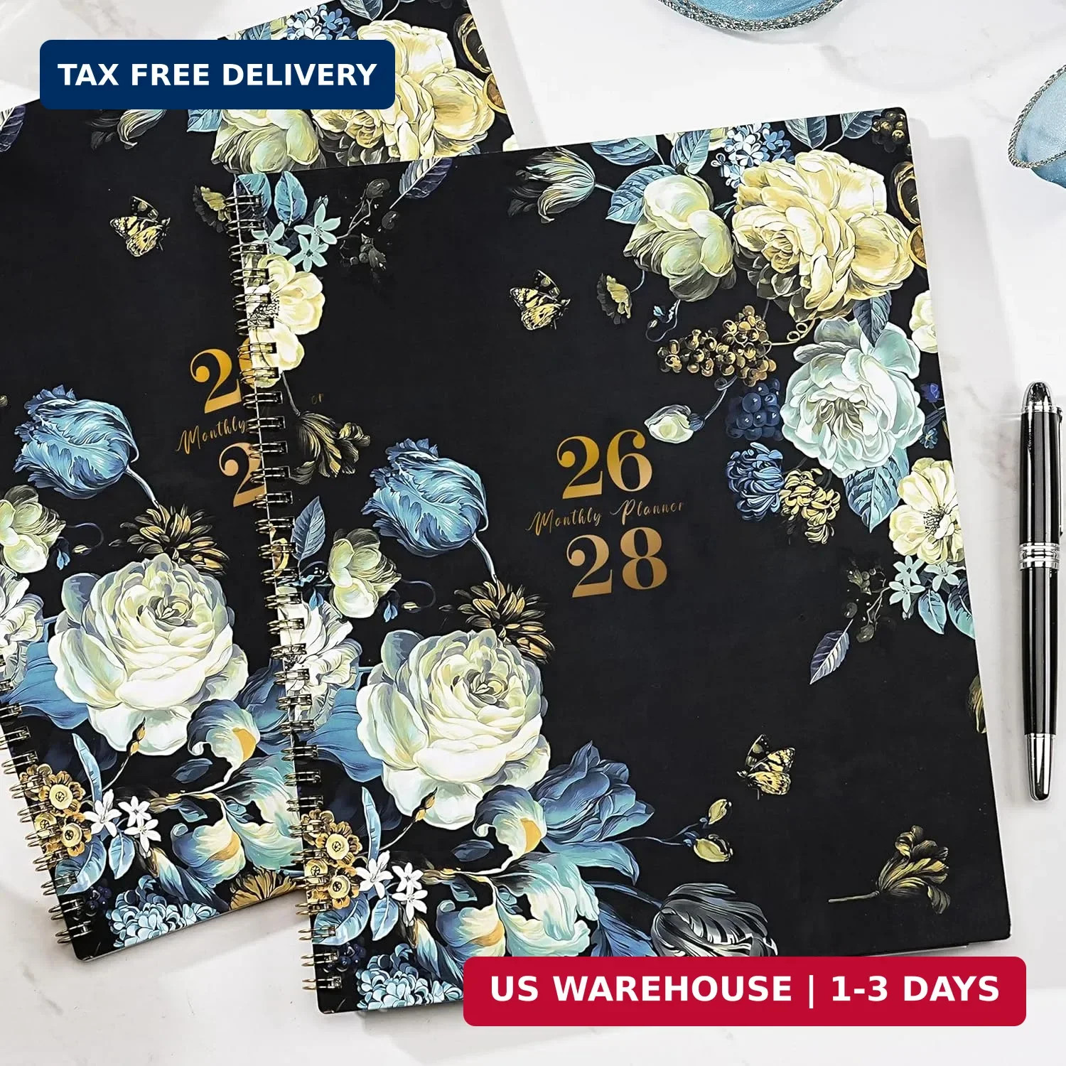 Monthly Planner 2026-2028 – 2 Year Planner 2026-2028, JUL. 2026 – JUN. 2028, 9”
