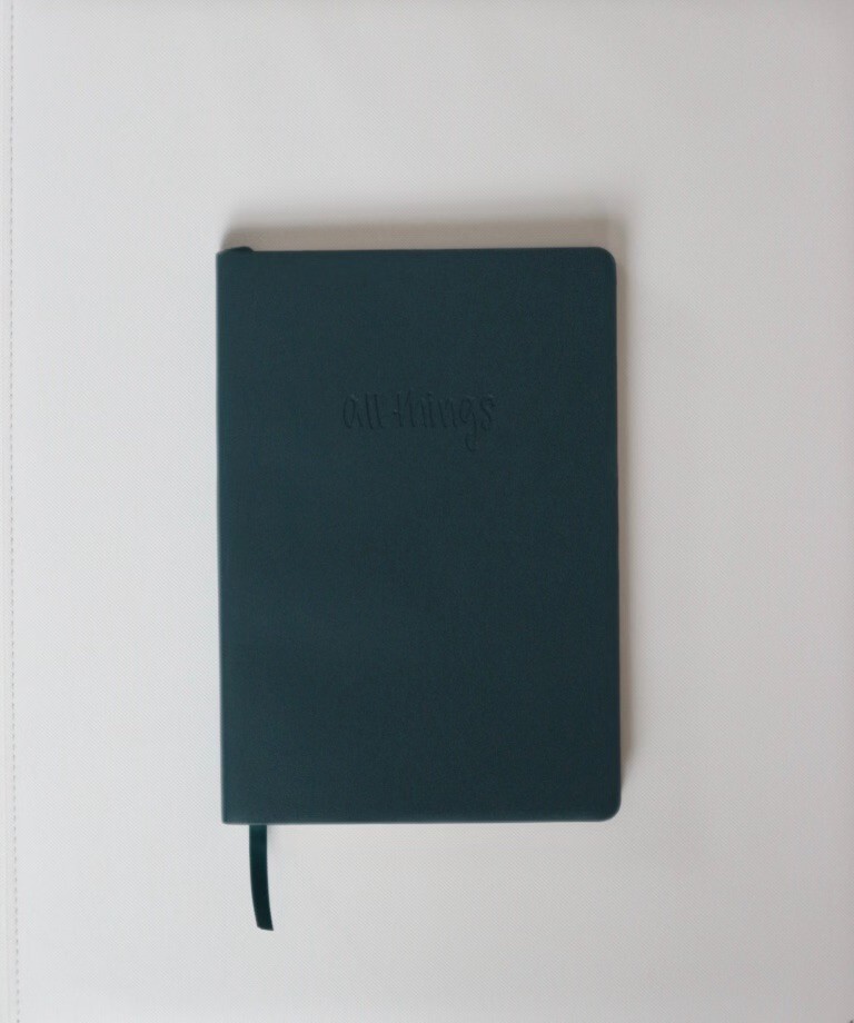 Journal Notebook | Leather College Ruled Notebook | 3 Colors | Christian Journal