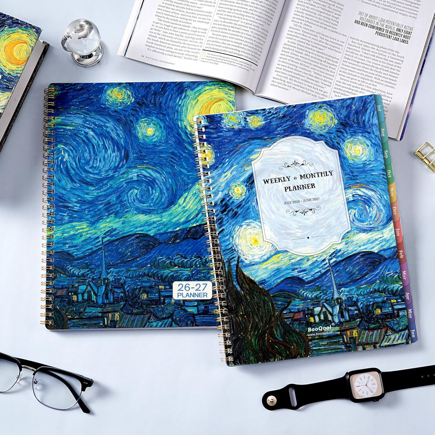 2026-2027 Planner – 9″ x 11″ Weekly and Monthly Academic Planner 2026-2027 from