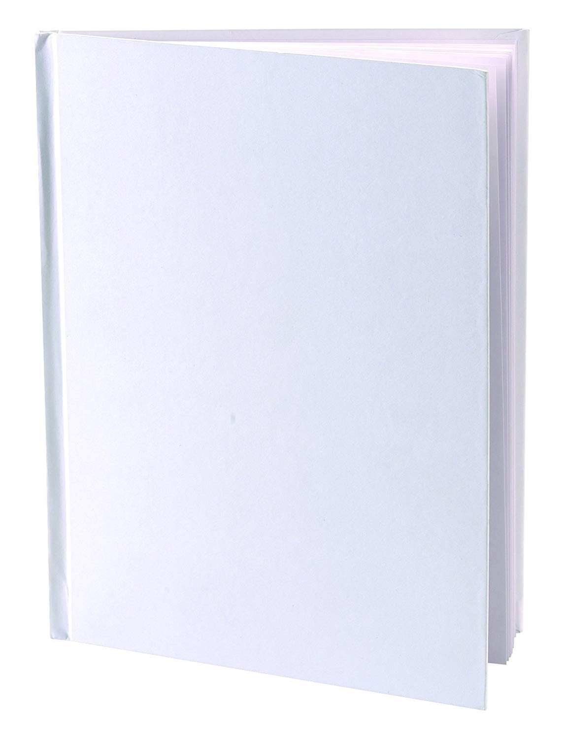 Ashley Hardcover Blank Book White