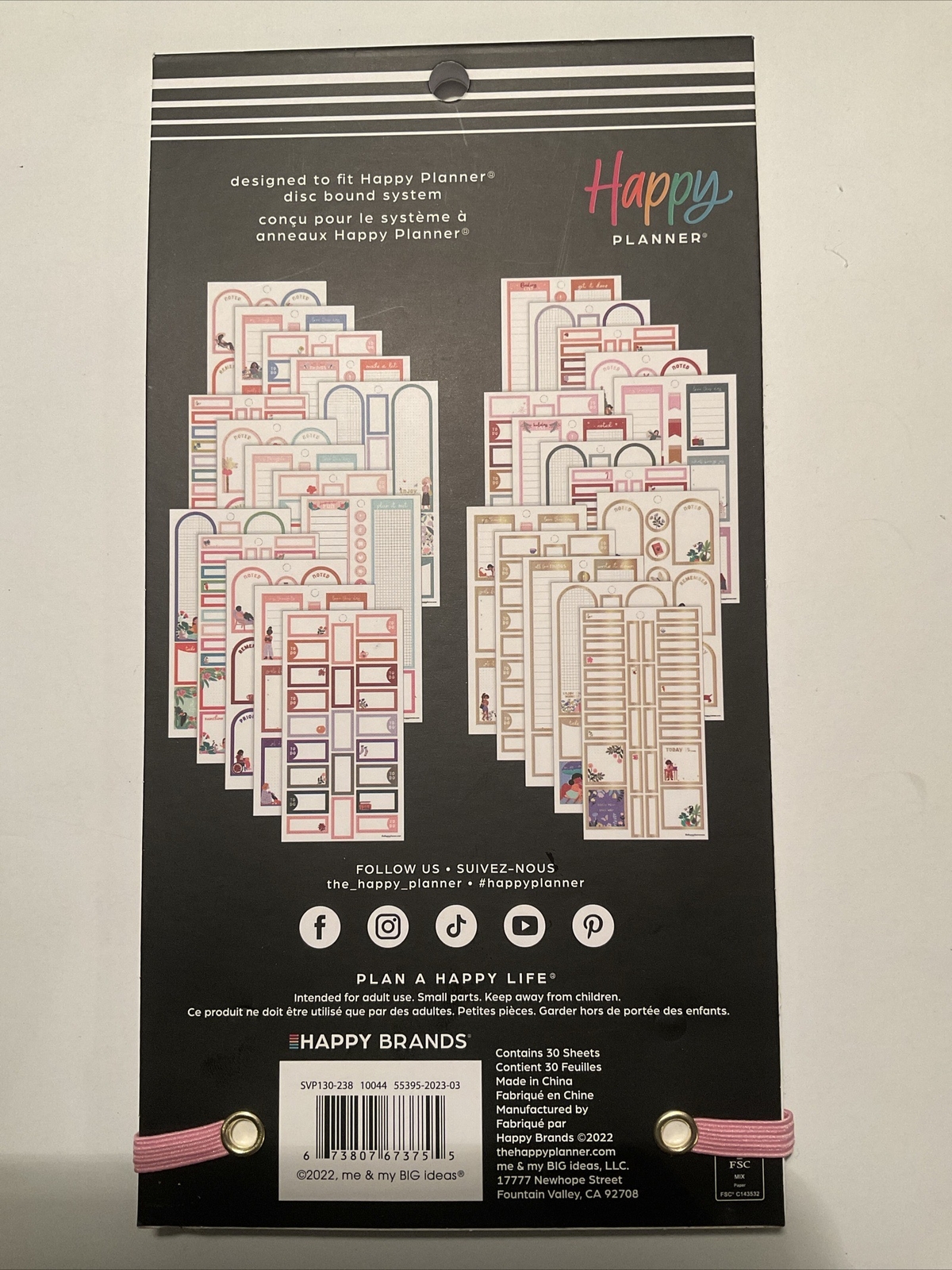 NEW!Happy Planner THIS IS YOUR YEAR Classic Stickers 67375 FAST FREE shipping!