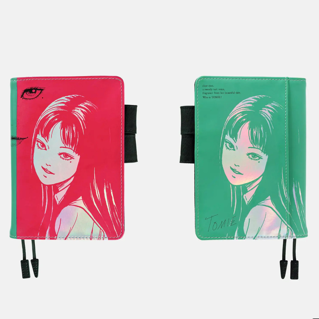 HOBONICHI TECHO Tomie by Junji Ito Smirk A6 Original Cover Planner Cover 2026