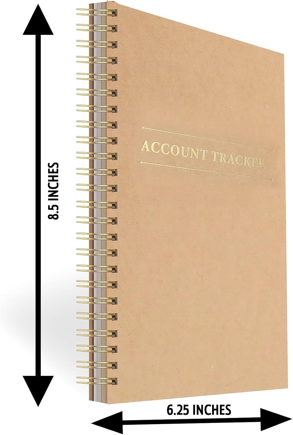 2 Pack Accounting Ledger Books for Home Budget Tracking, Business 2-PACK