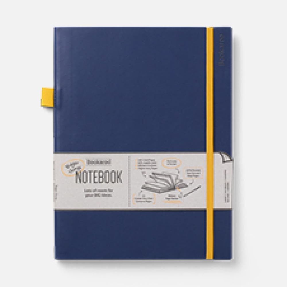 IF Bookaroo Bigger Things Notebook Journal – Navy,Blank Diaries & Journals