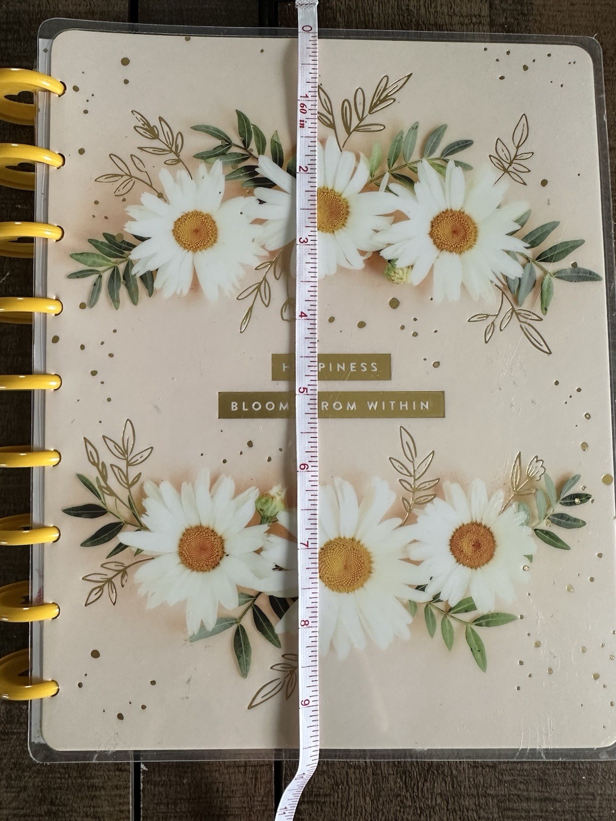 The Happy Planner Floral Cover Disc-Bound Notebook