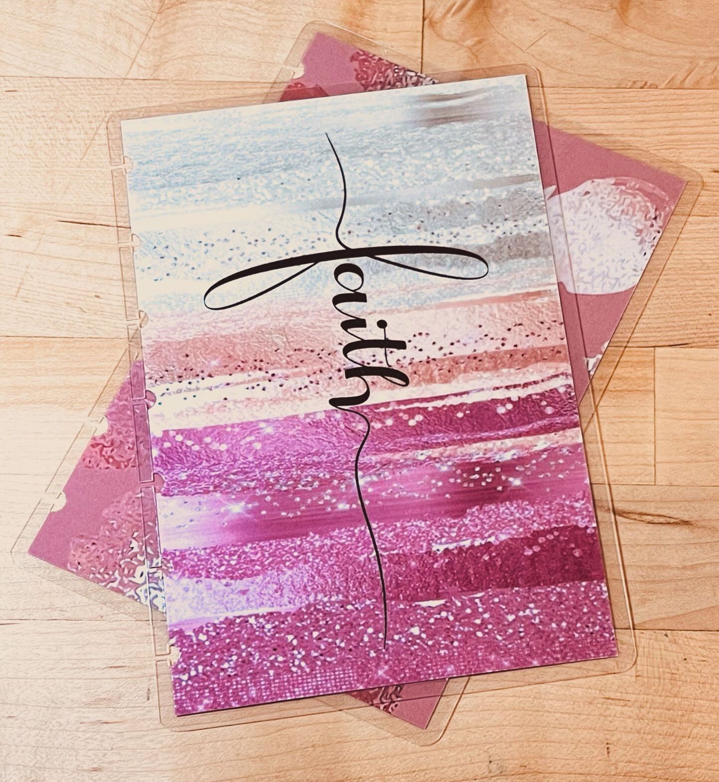 Faith Front/Back Cover Set 4 use with MINI HAPPY Planner-