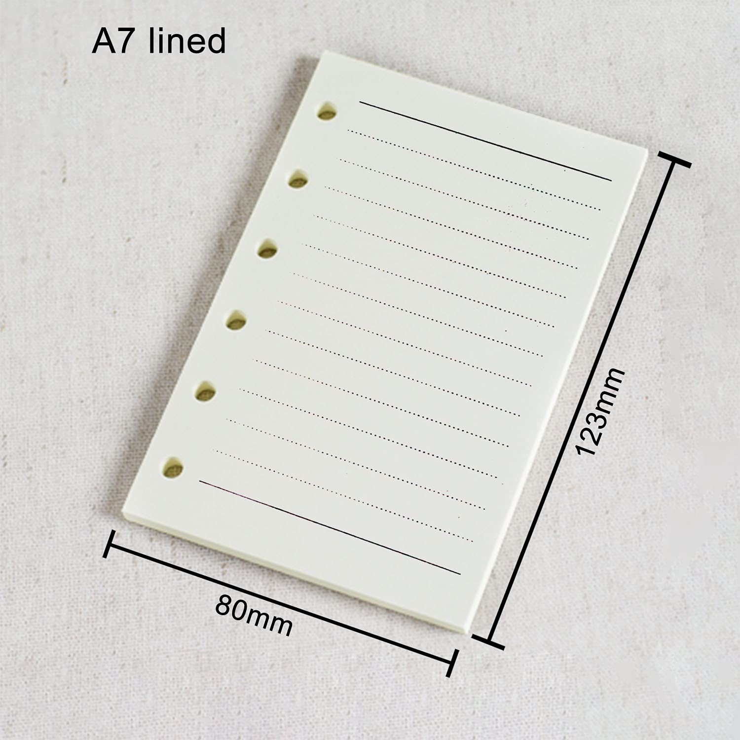 A7 Planner Refill, 3 Pack 135 Sheets/270 Pages, Planner Refill, Writing , A7 …