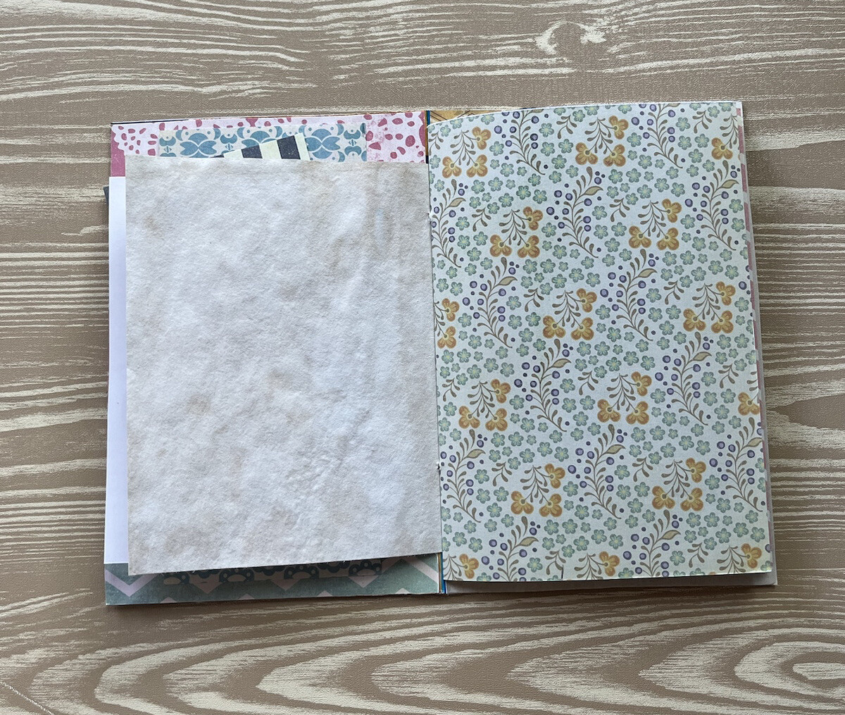 2 Journal Diary Notebook Set-Small & Large 4 3/4×7 in. & 8×9 in. 44 pg & 54 pgs
