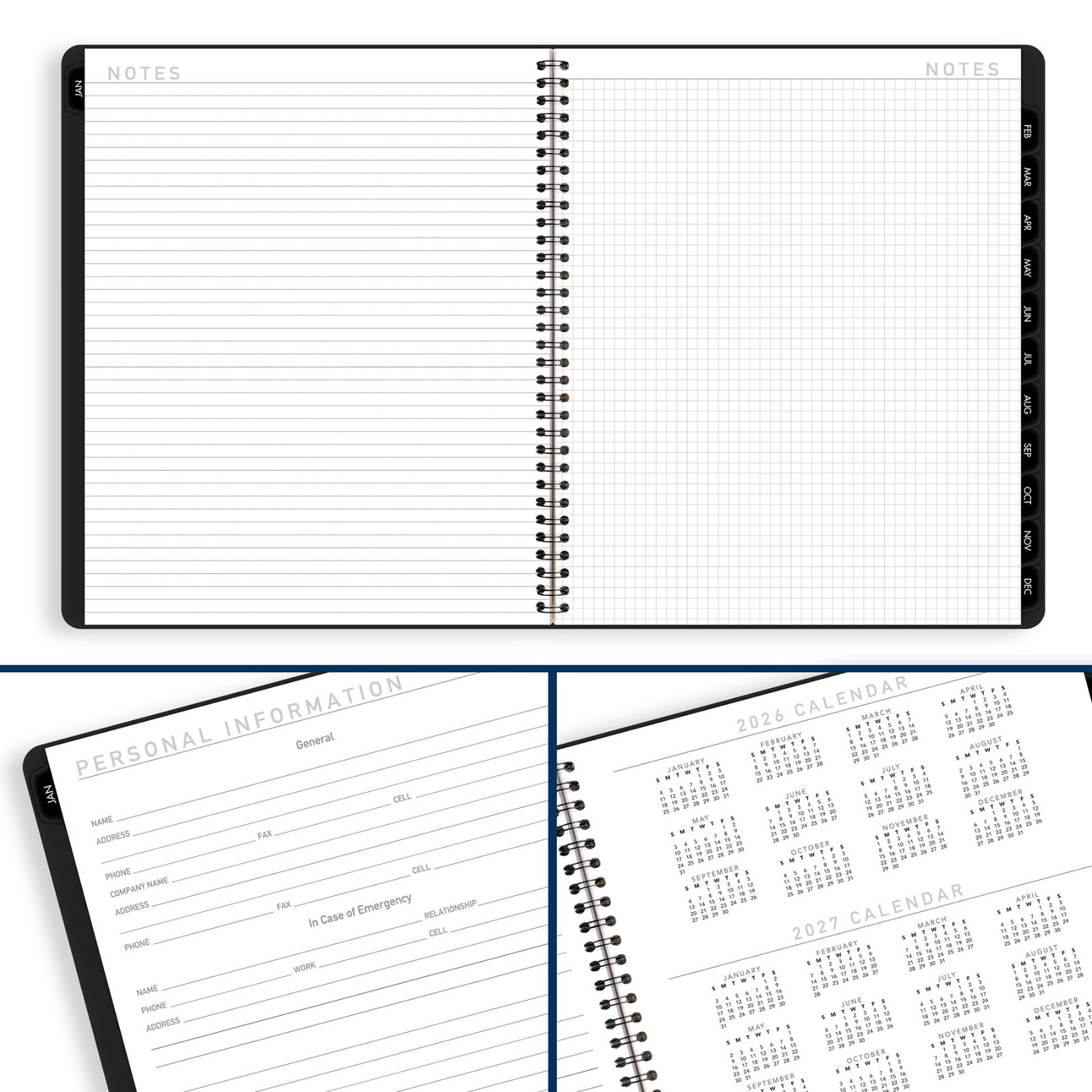 2026 At-A-Glance 70-26XL-05 Large Monthly Planner, 9 x 11″