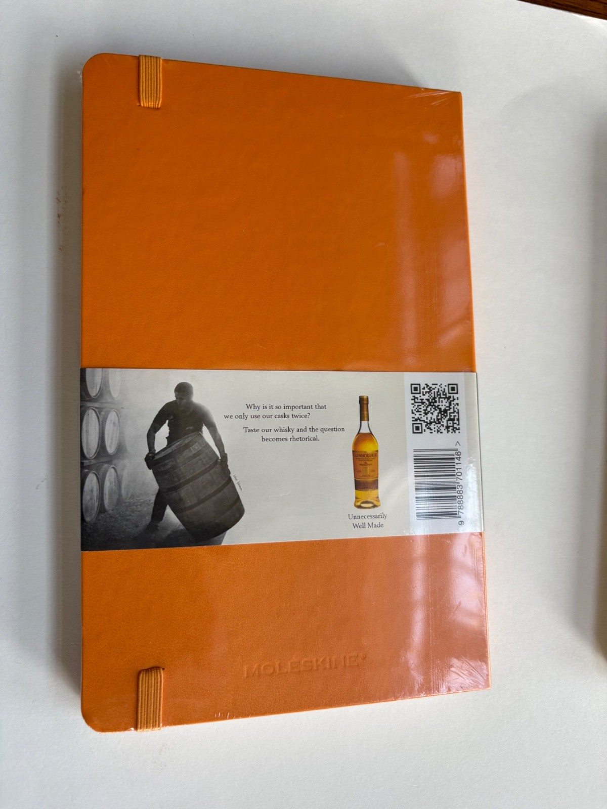 2 Glenmorangie Orange Moleskine Lined Notebooks NOS Factory Sealed You Get Both