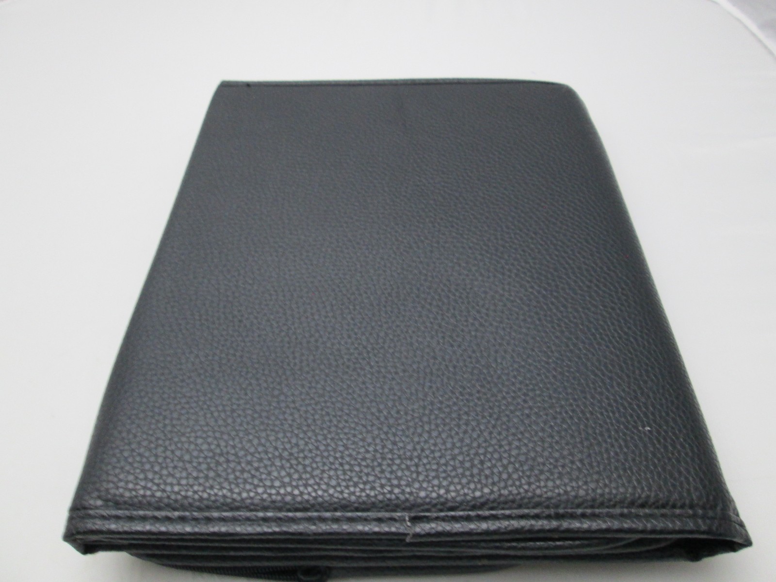 Black Tri-Fold Portfolio Organizer Planner Notepad 8.5″x11″ Legal Pad Folio