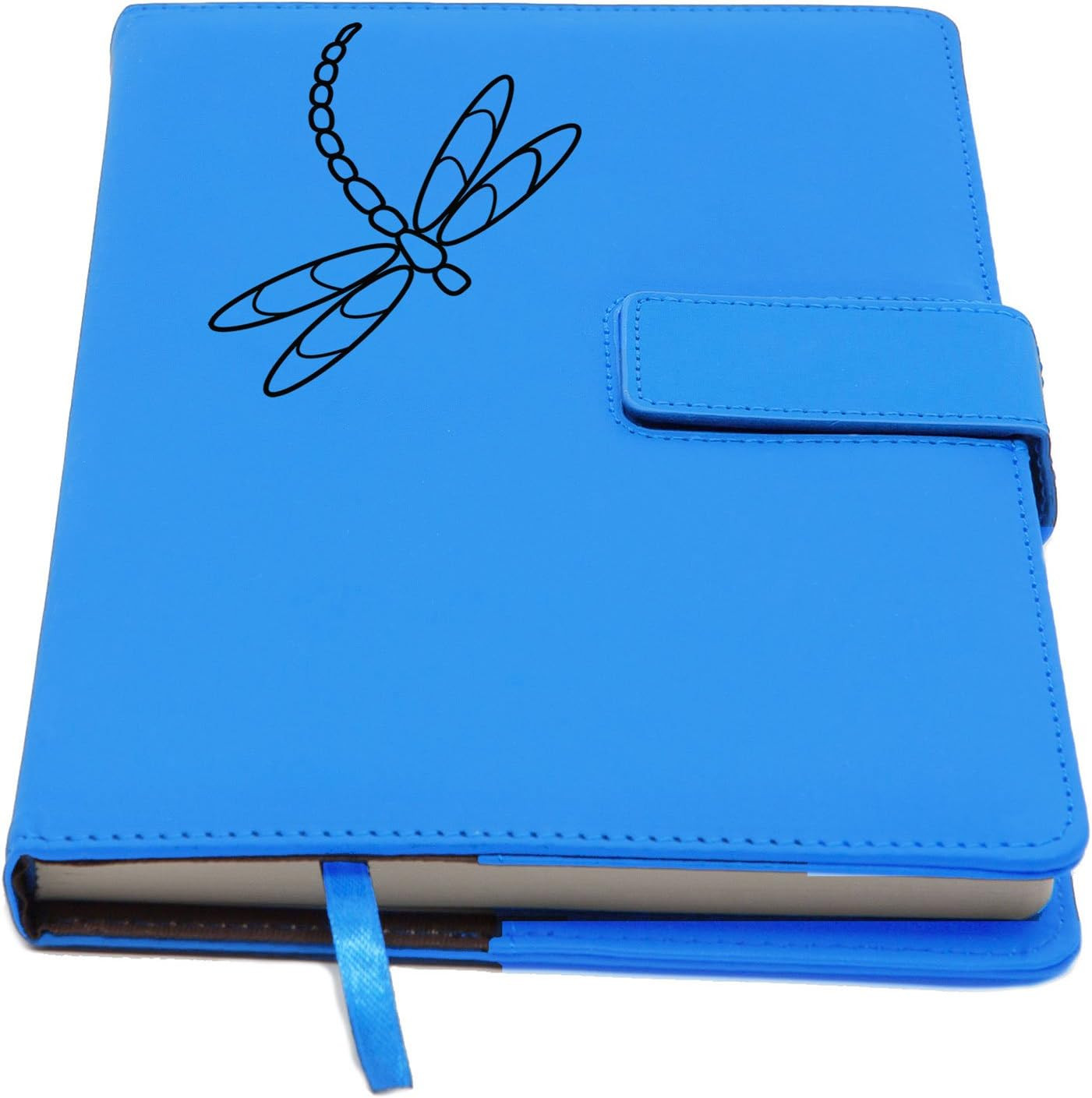 The Dragonfly Journal | 5×8 Inches, 200 Lined Pages, Magnetic Clasp, Refillable