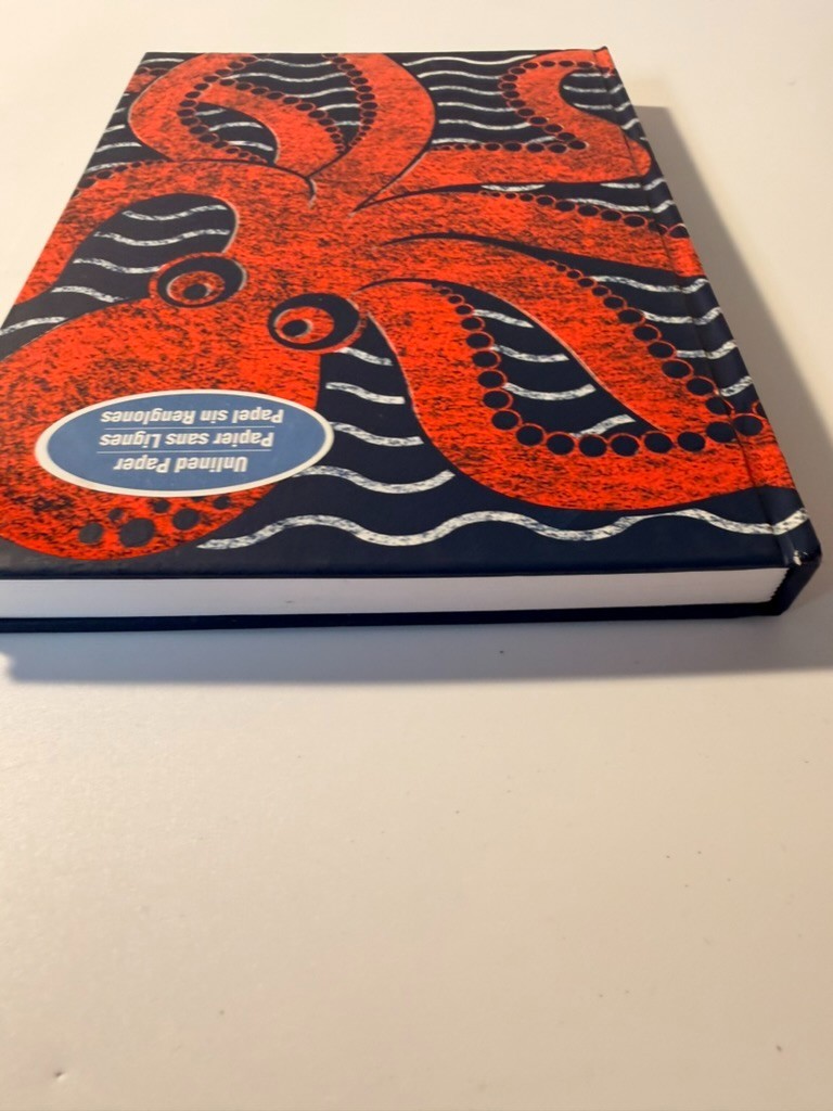 Artist’s Loft Journal Octopus Dark Day Cover Unique – Acid-Free Paper Unlined