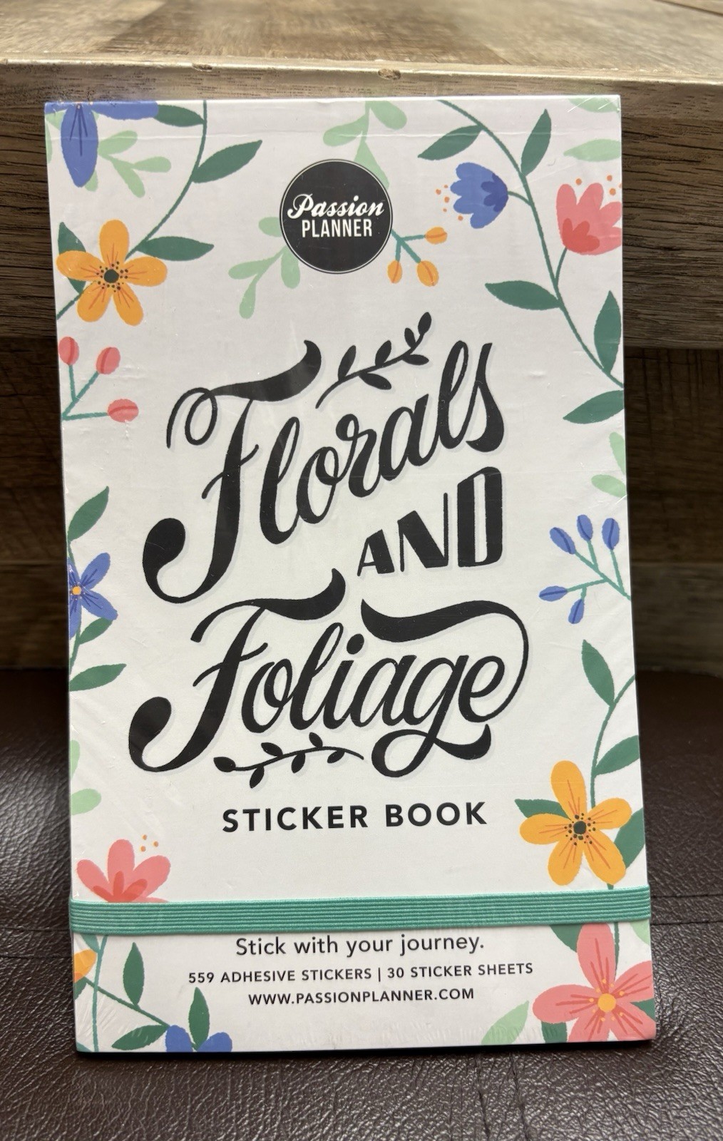 Passion Planner “Florals and Foliage Sticker Book 559 Stickers New Sealed