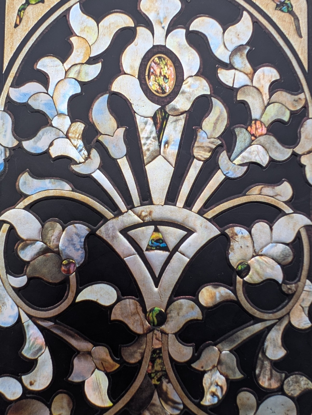Rare Vintage New Paperblanks Journal Damas Marble Mini: Lined (Intricate Inlays)