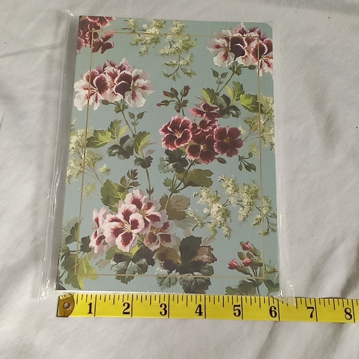 Fringe Studio Geranium & Magnolia Vine Flower Floral Notebook Journal Spiral