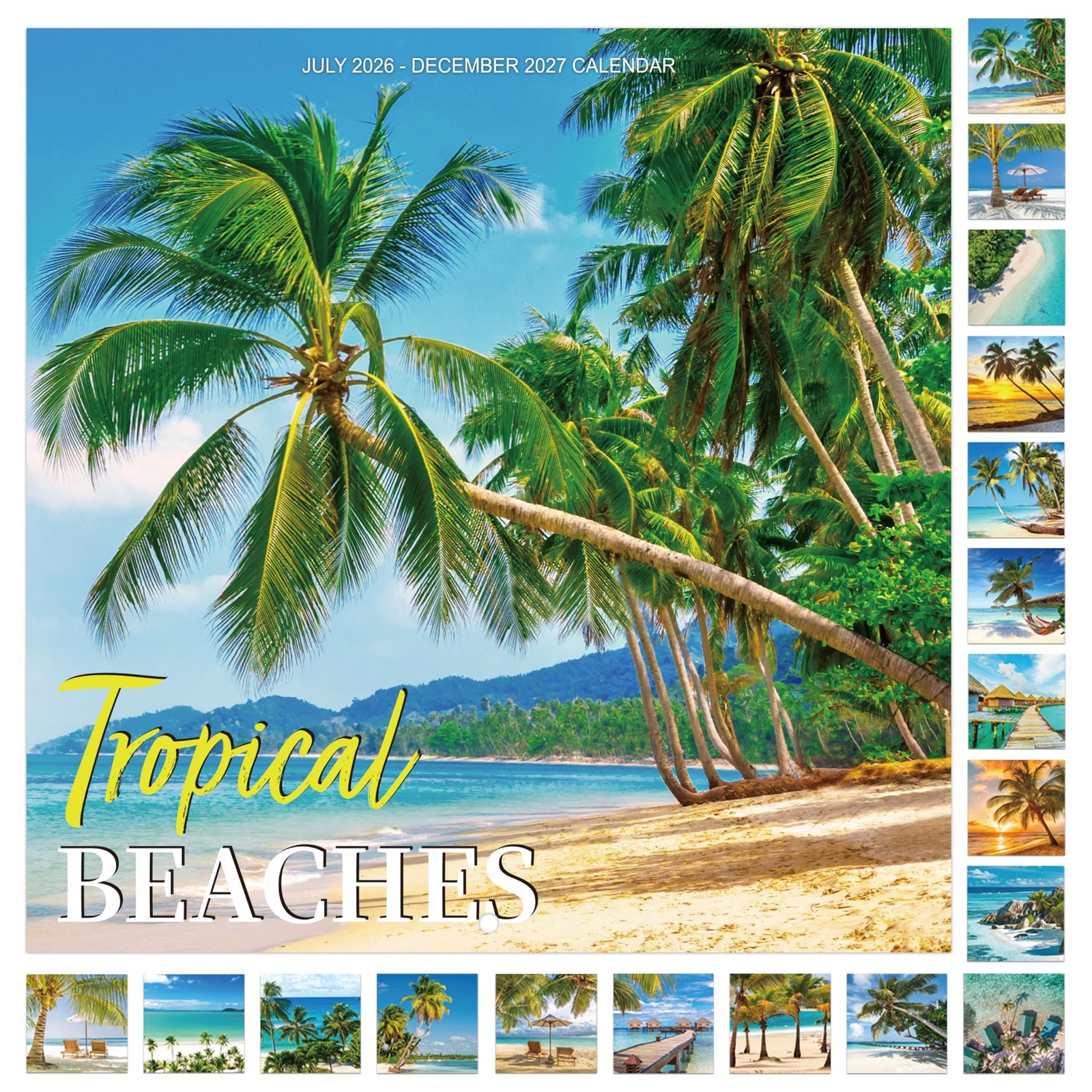 Calendar 2026-2027 – 18 Months Wall Calendar 2026-2027, Jul.2026 – Dec.2027, …