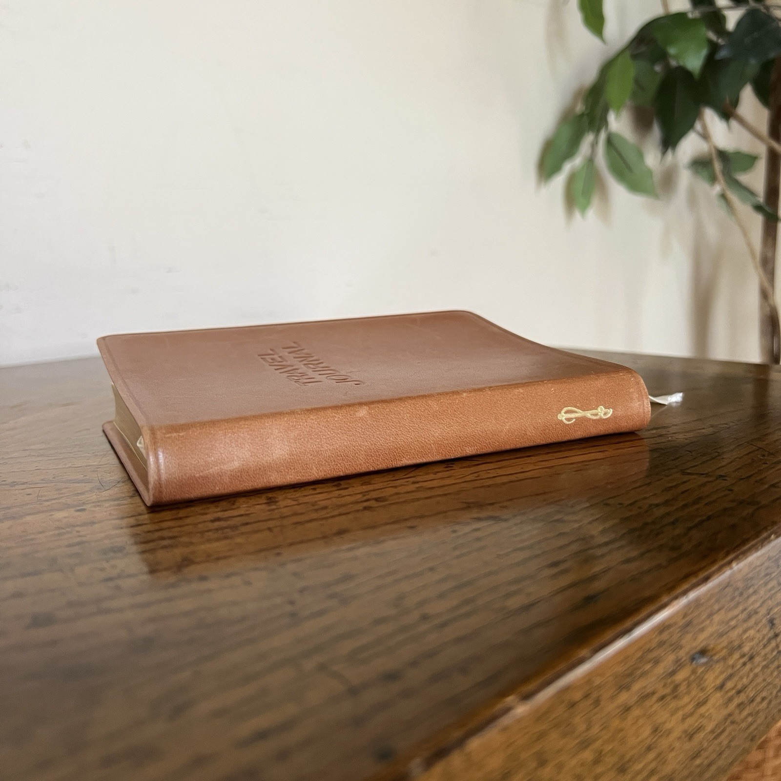 Vintage Cole Haan Leather Travel Journal 1996 Pocket Diary United States Maps