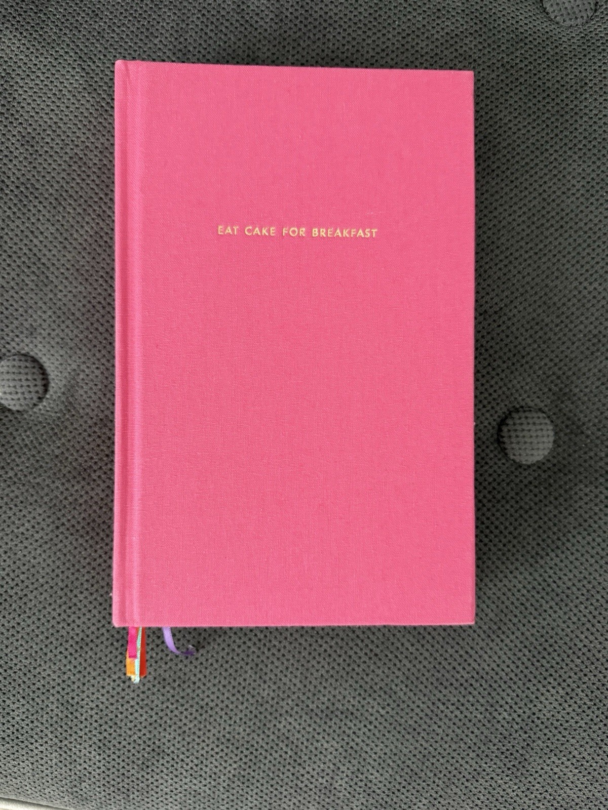 Kate Spade Lined Fabric Cover Journal – EAT CAKE FOR BREAKFAST