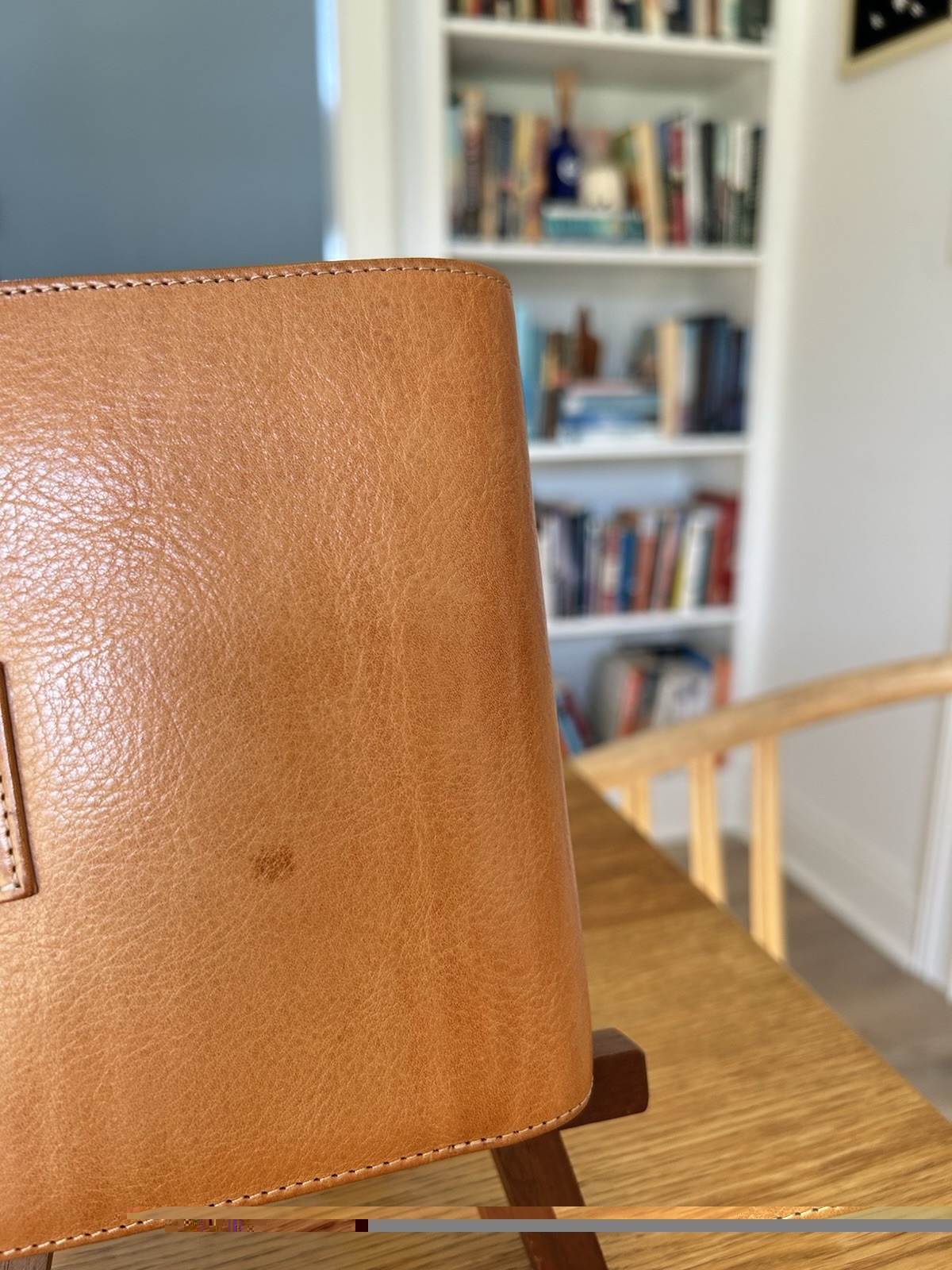 Gillio Firenze Pocket Mia Cara Undyed Epoca Leather with Amica Misprint