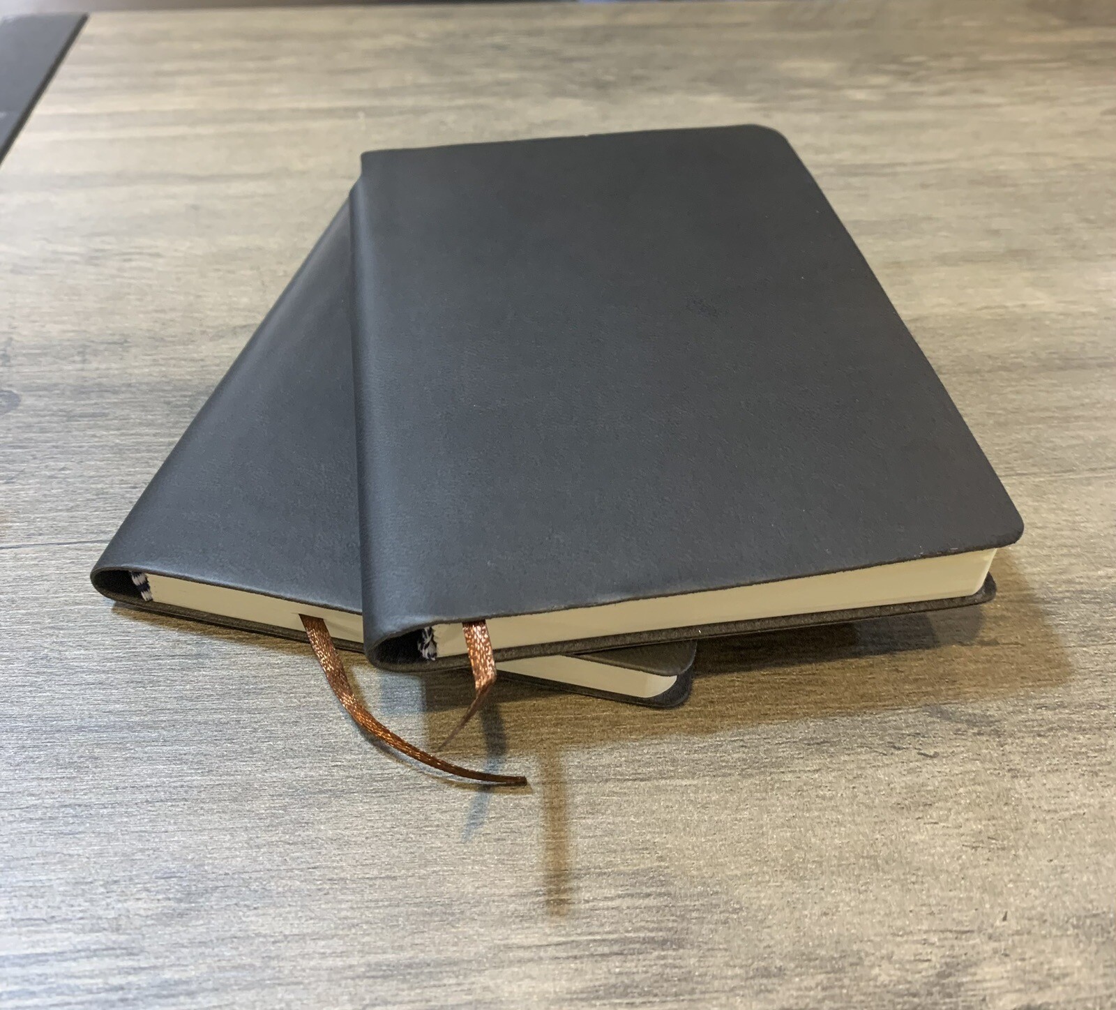 2 Pack Lined Journal Notebook – 196 Pages Ruled Paper – Black A6 5.5”x4”