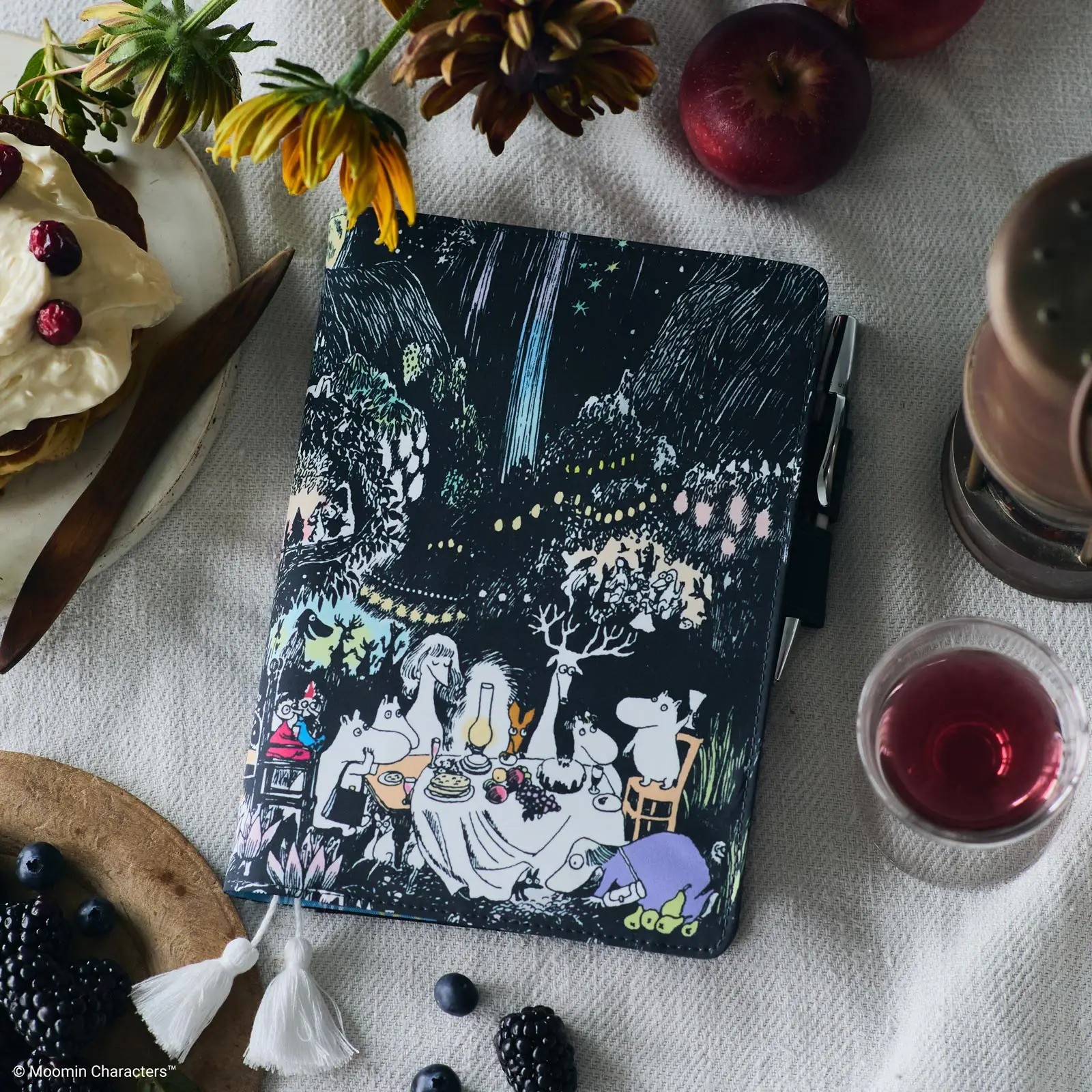 Hobonichi Techo Moomin Big Party Night Notebook Cousin Size A5 New