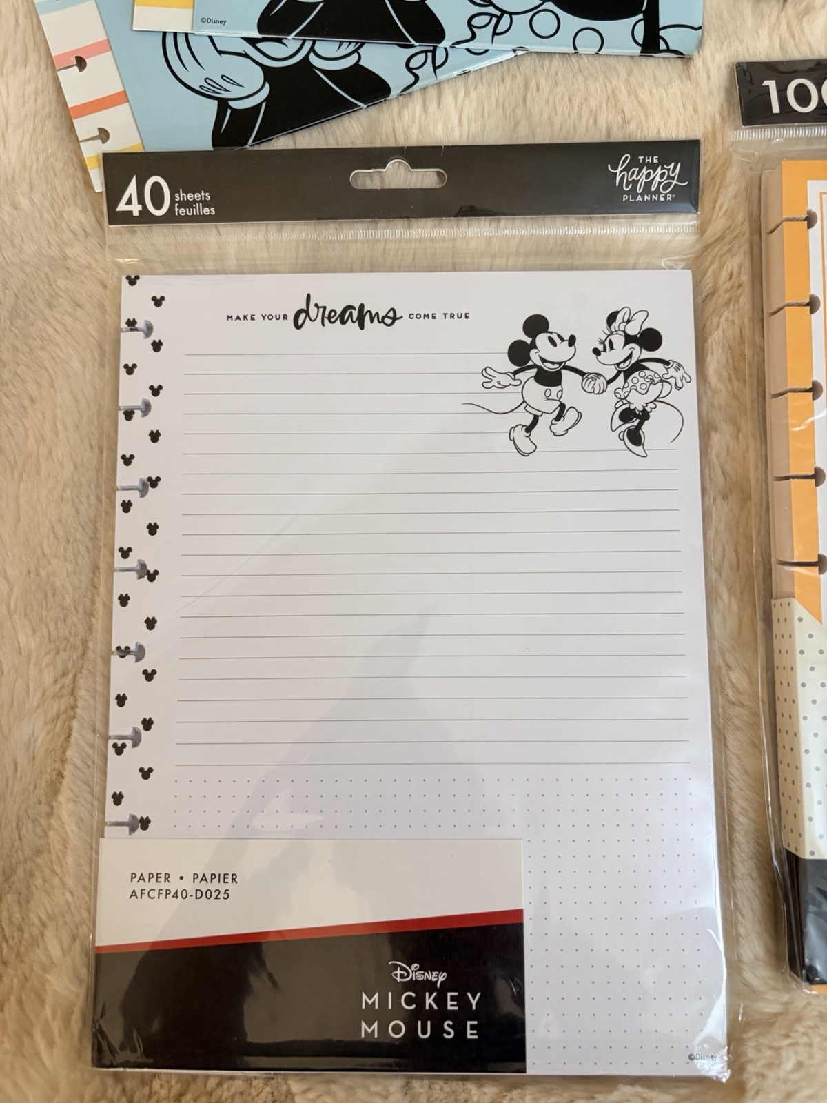 Mickey And Minnie Mouse Happy Planner Accessories