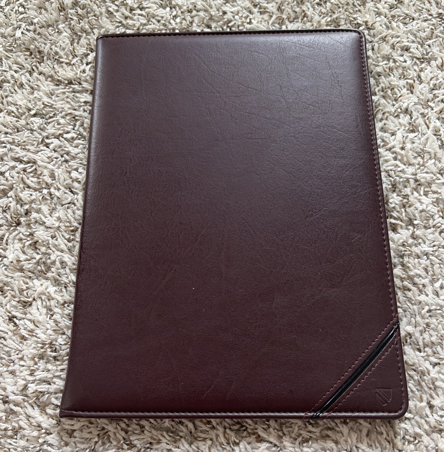 Vtg Cambridge 9.25” X 12.5” Executive Padfolio Portfolio Notes Folder University