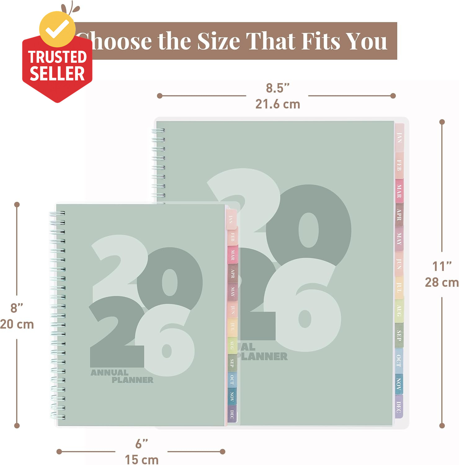 Rileys 2026 Planner, Agenda Planner with Weekly and Monthly View, Daily Agenda B