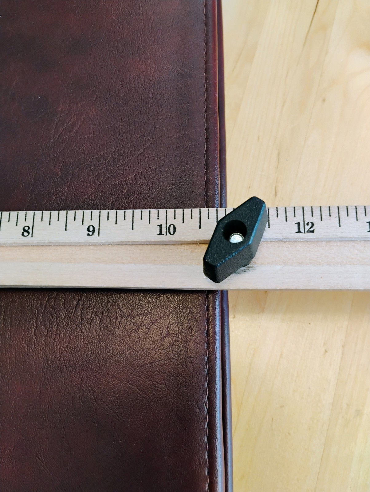 Time System A5 Leather Binder zip closure Pentel P225 Pencil CLEAN 1994 Planner