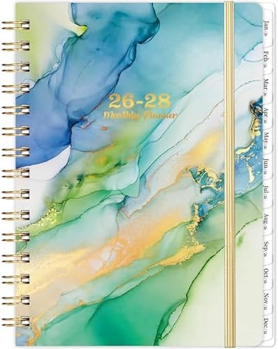 2026-2028 Monthly Planner – 3 Year Monthly Planner 2026-2028 with Monthly Tabs,
