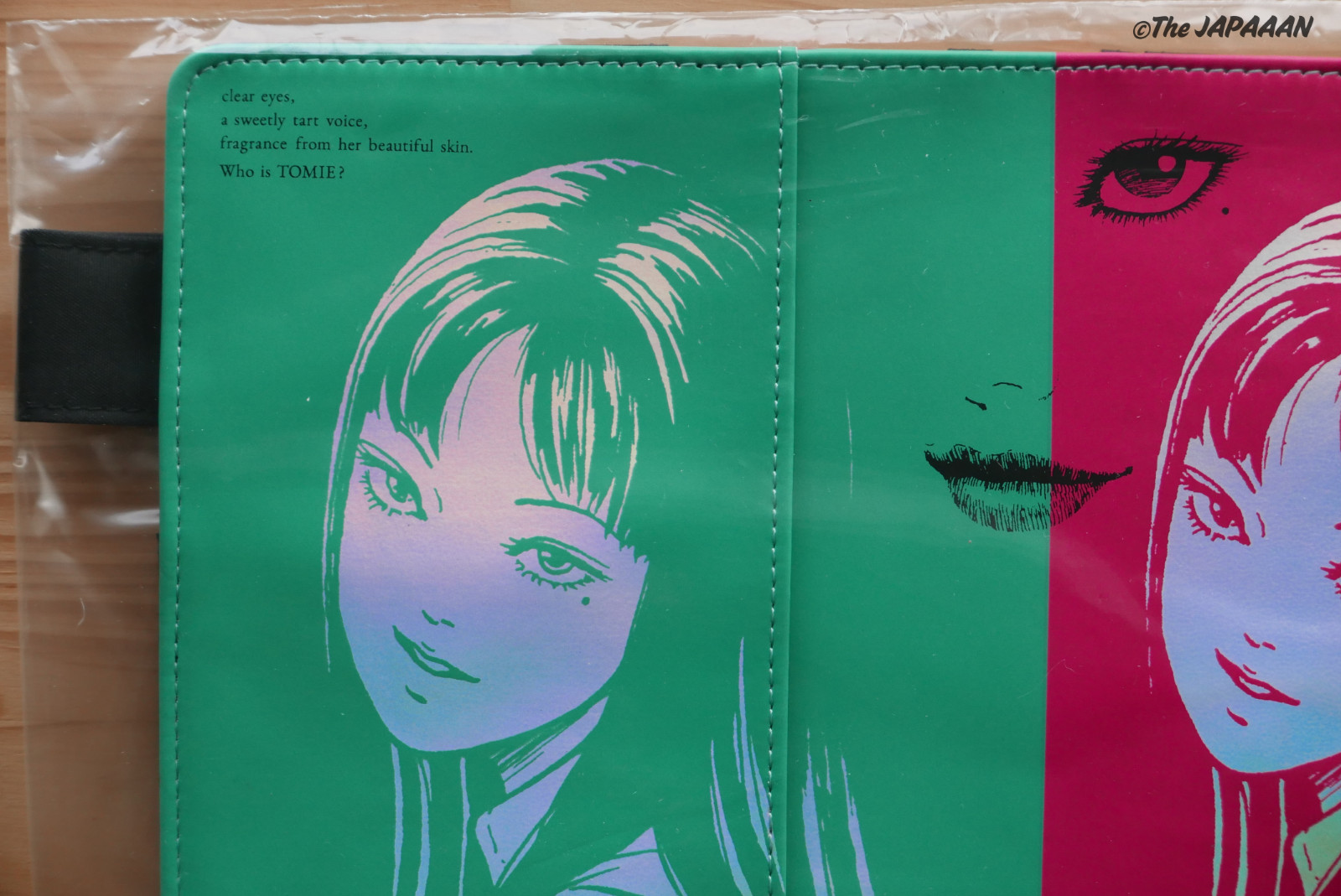 HOBONICHI TECHO 2026 Tomie by Junji Ito Smirk A6 Original Cover Pencil Board