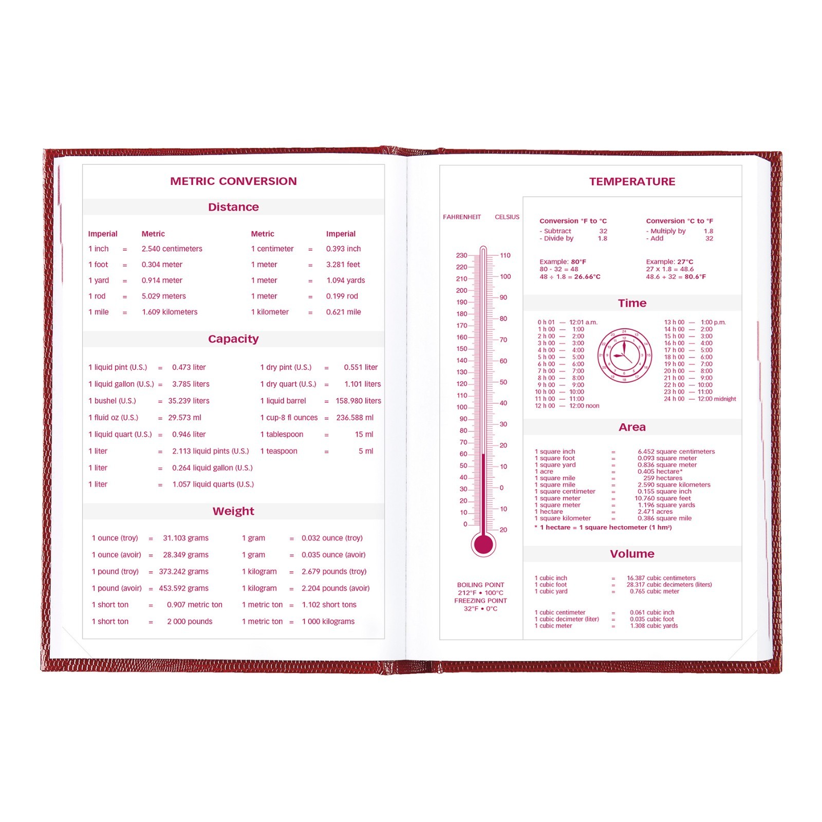 Brownline 2027 CB389.RED Daily Planner Diary, Hard Cover, 8-1/4 x 5-3/4″