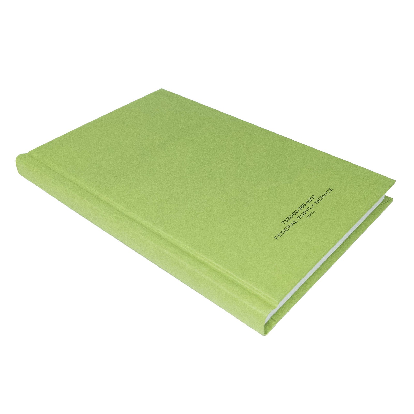 Green Military Log Book, 5.25” x 8” – 192 Pages, 4 Columns, Record Book for R…