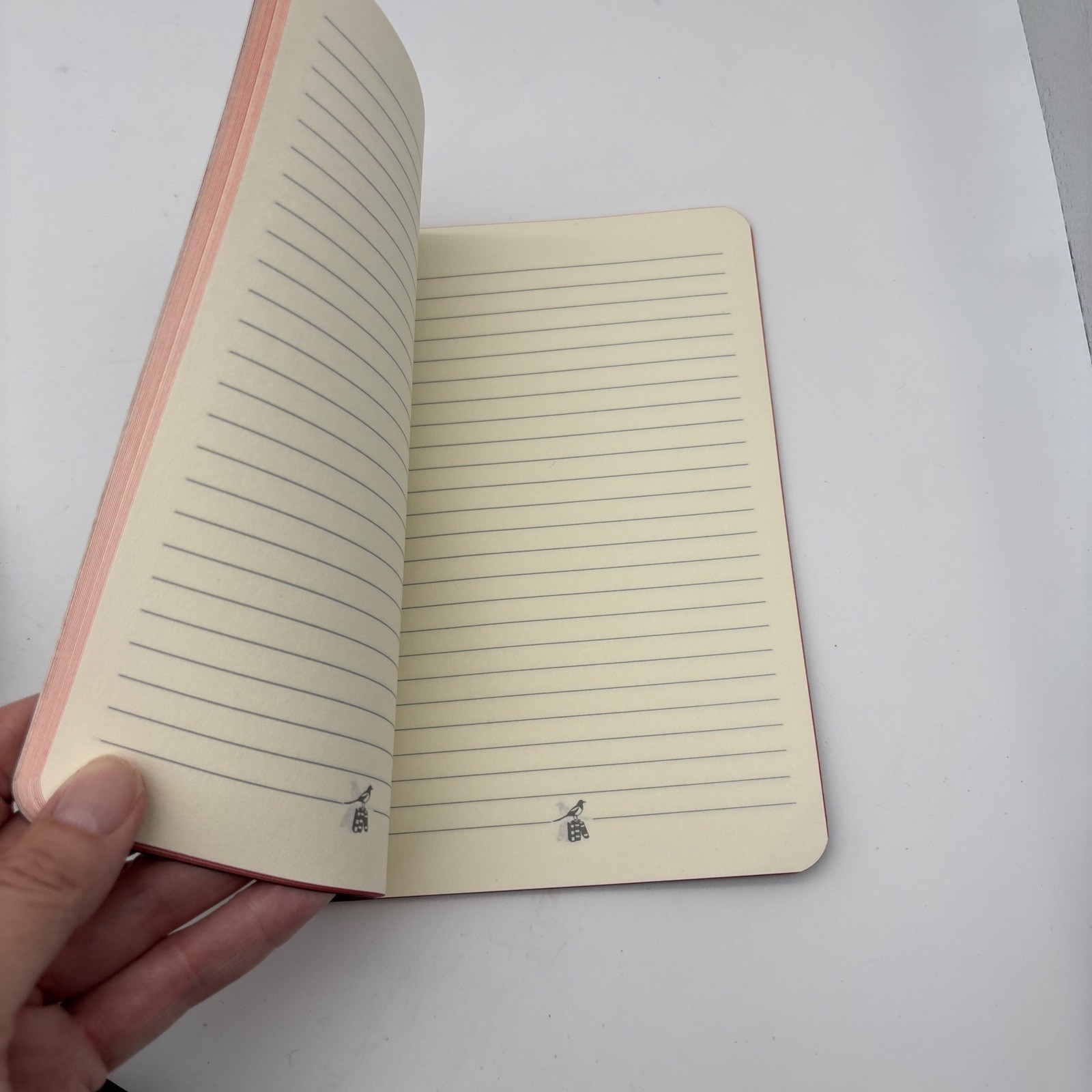 Bieffe Made in Italy Exercise Brown Lined Book Notebook Journal 8×5” Vntg Unused