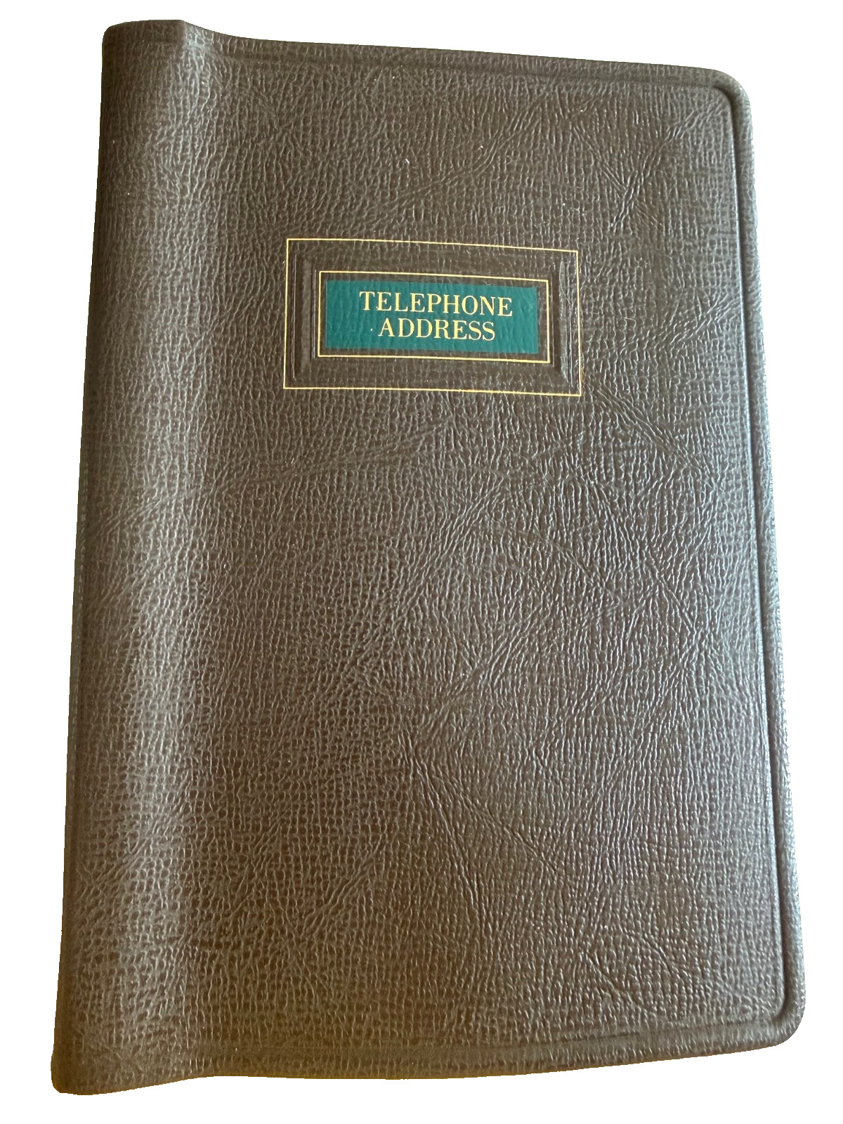 At-A-Glance Vinyl Cover Telephone Address Book Wirebound 1000 Entries 6×8 Inches