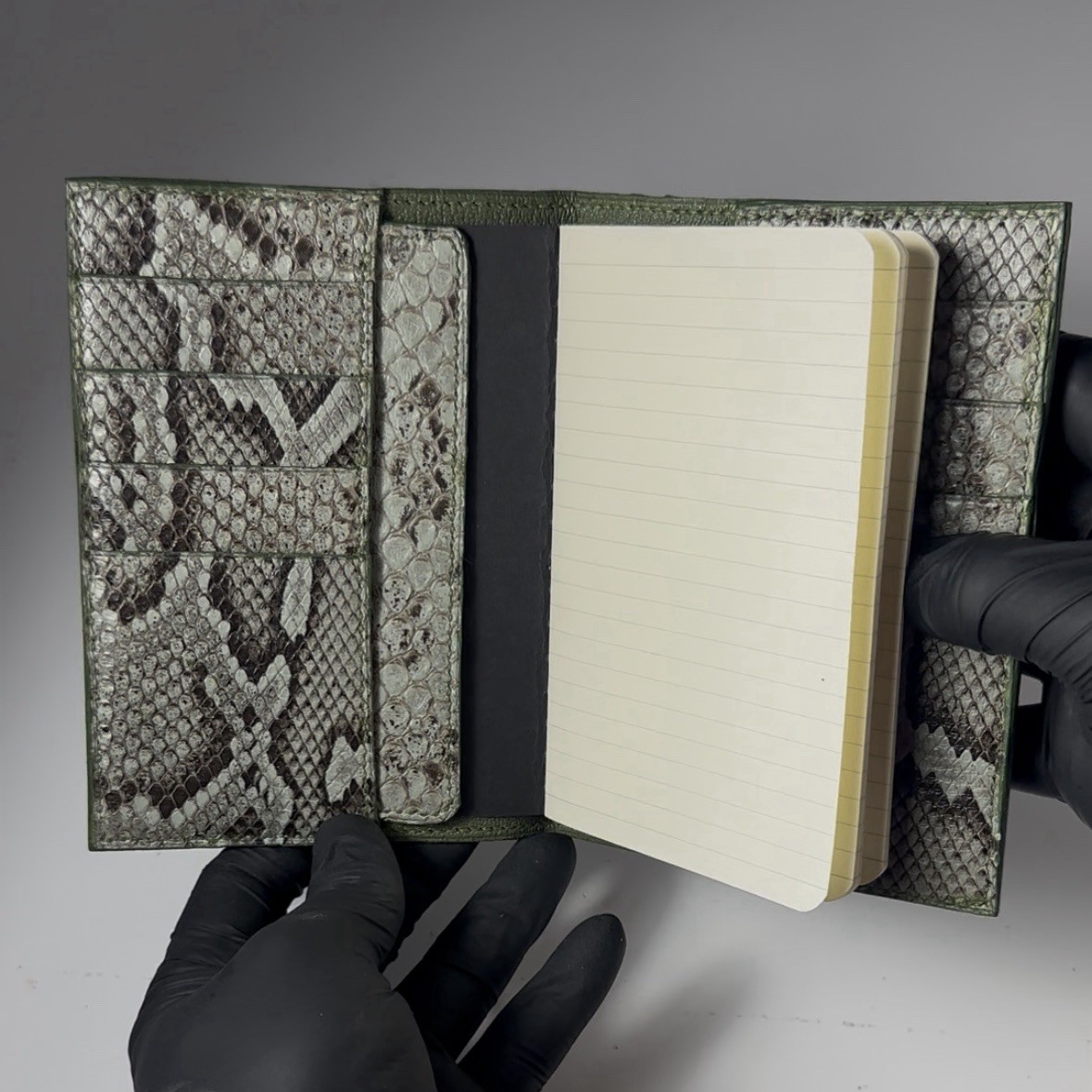 Burmese python a6 notebook coverwallet