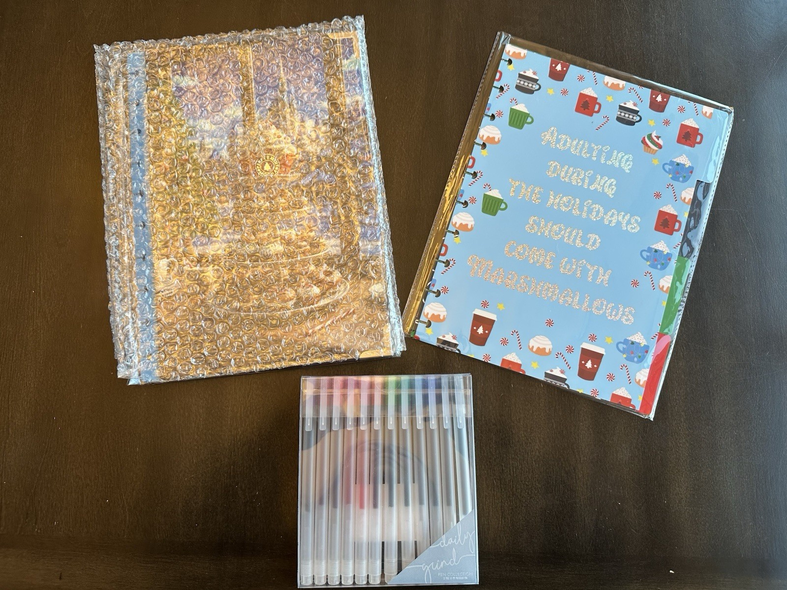 Daily Grind Planner Disney 609/750 Peppermint Mocha Cover With Dividers And Pen