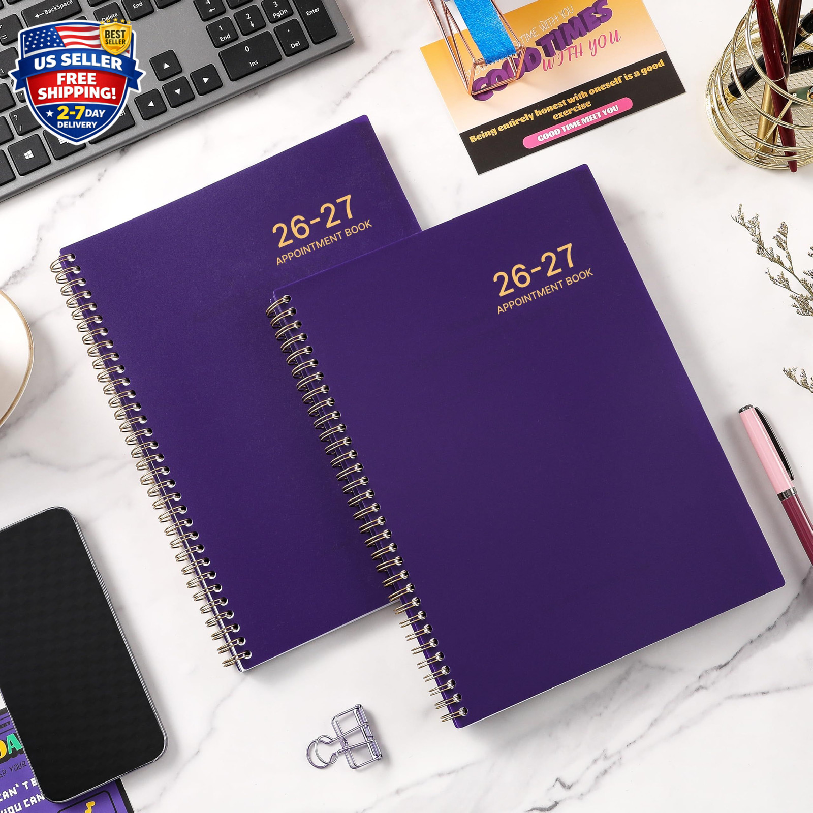 2026-2027 Appointment Book/Planner – 8.2″ x 11″, Daily Planner from Jul. 2026…