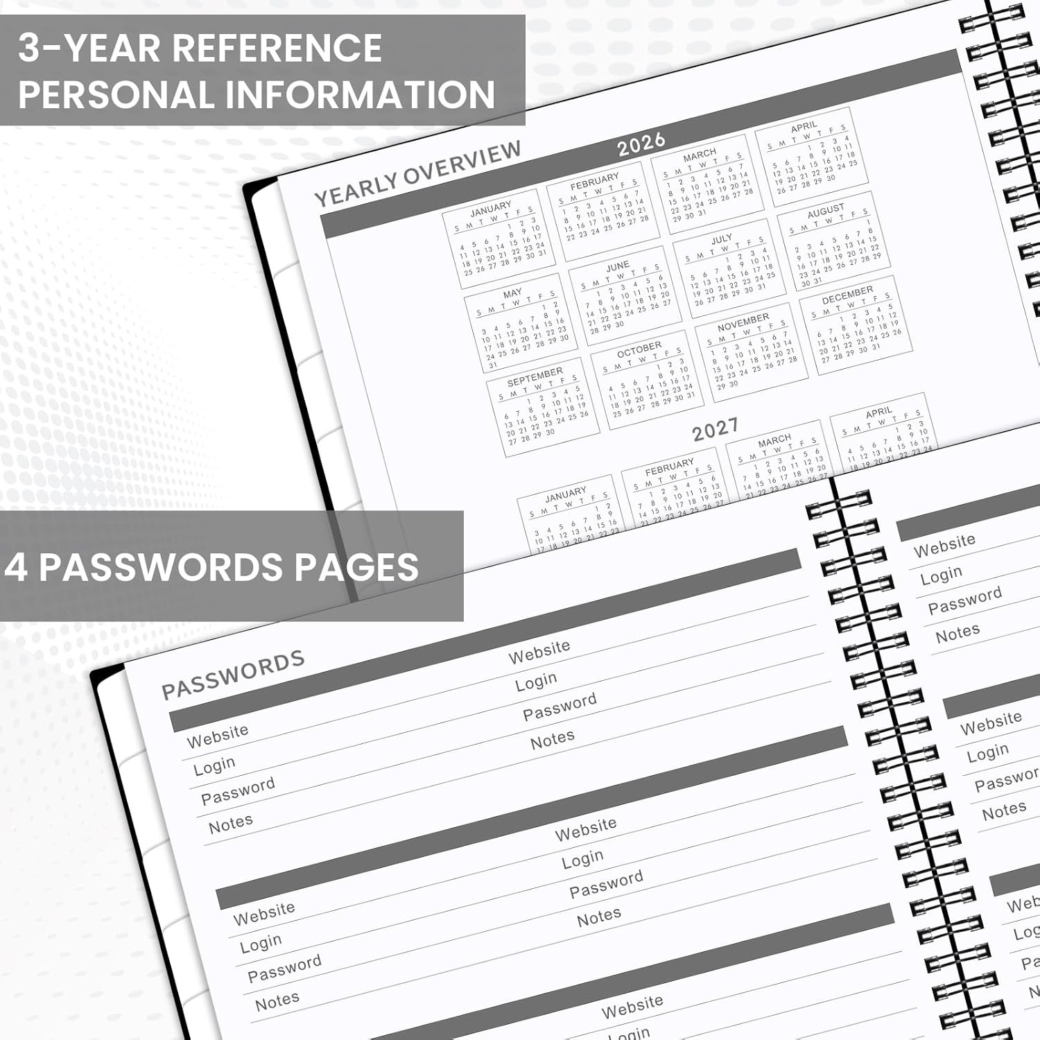 Monthly Planner 2026-2027 – JUL 2026 – DEC 2027 Planner/Calendar,18 Month Planne