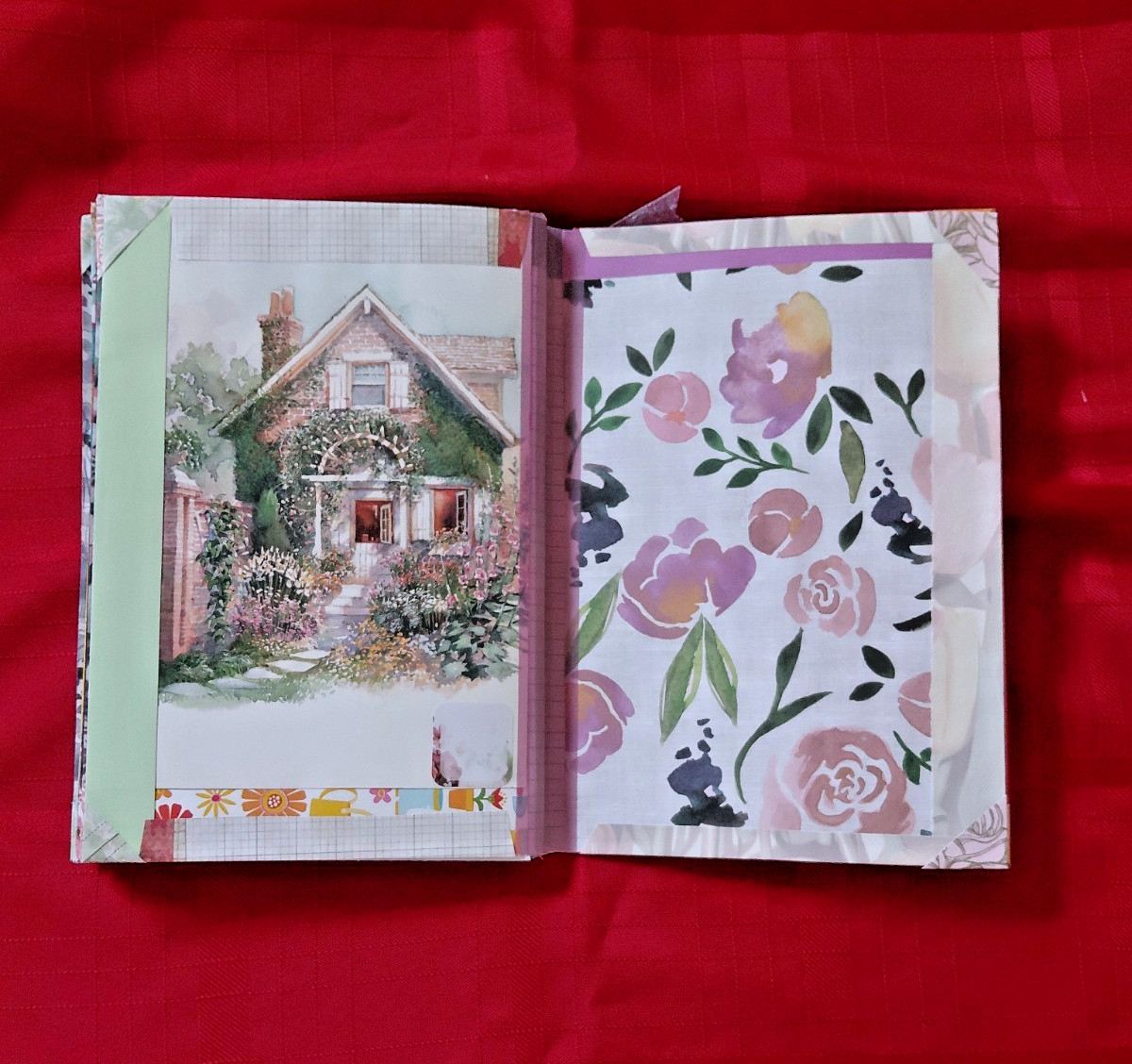 Handcrafted Art Love Journal 32 Naked pgs. Green Eco-Creation Sustainable (qs)